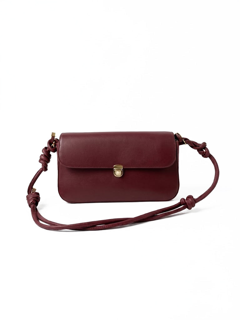 Leo Maroon Shoulder bag - Bag X