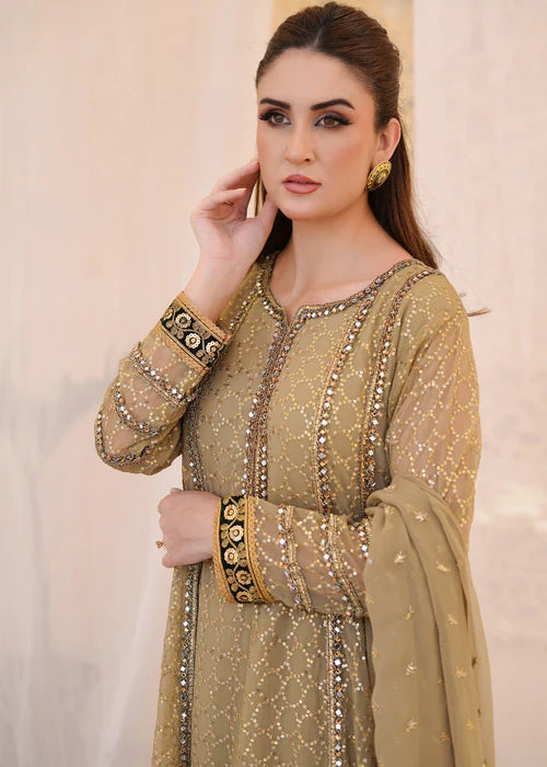 Shehzadi - Beige - Ayesha's Closet