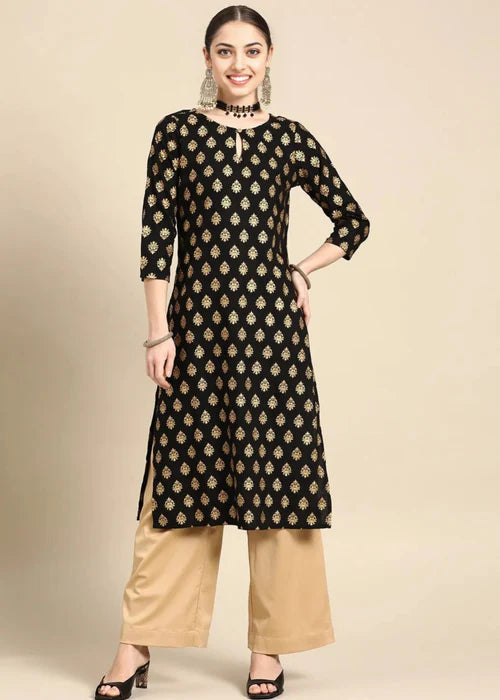 Printed Kurti Only D024 - Zeekstore