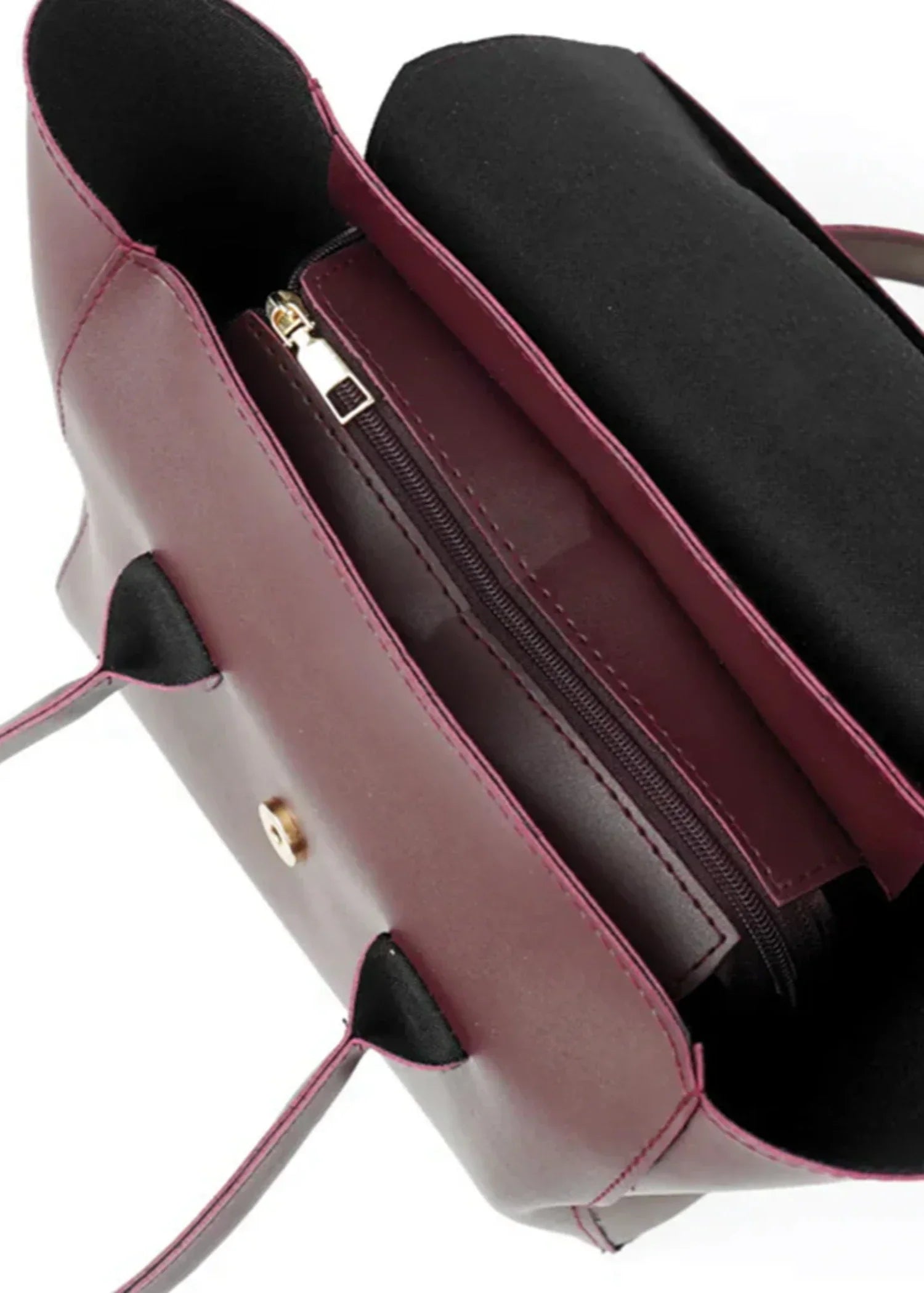Amara Maroon Wallet - Bag X