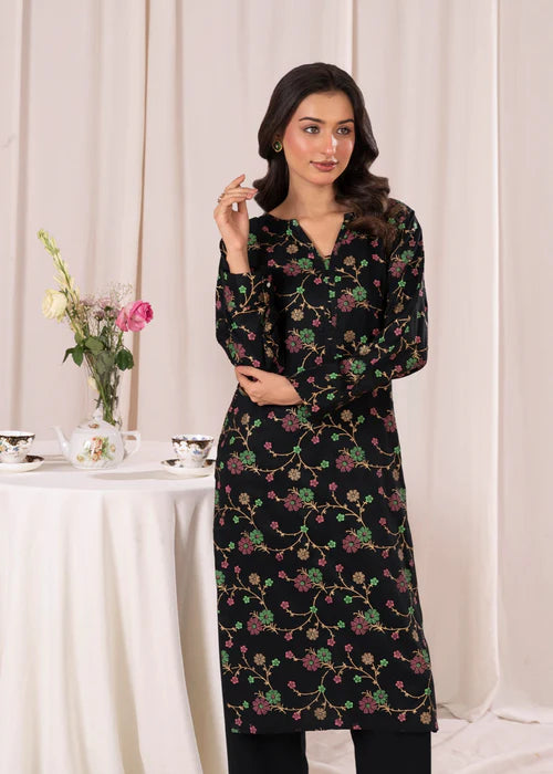 Printed Kurta Set D119 - Laal Kurti