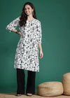 Printed Kurta Only D023 - Lall Kurti