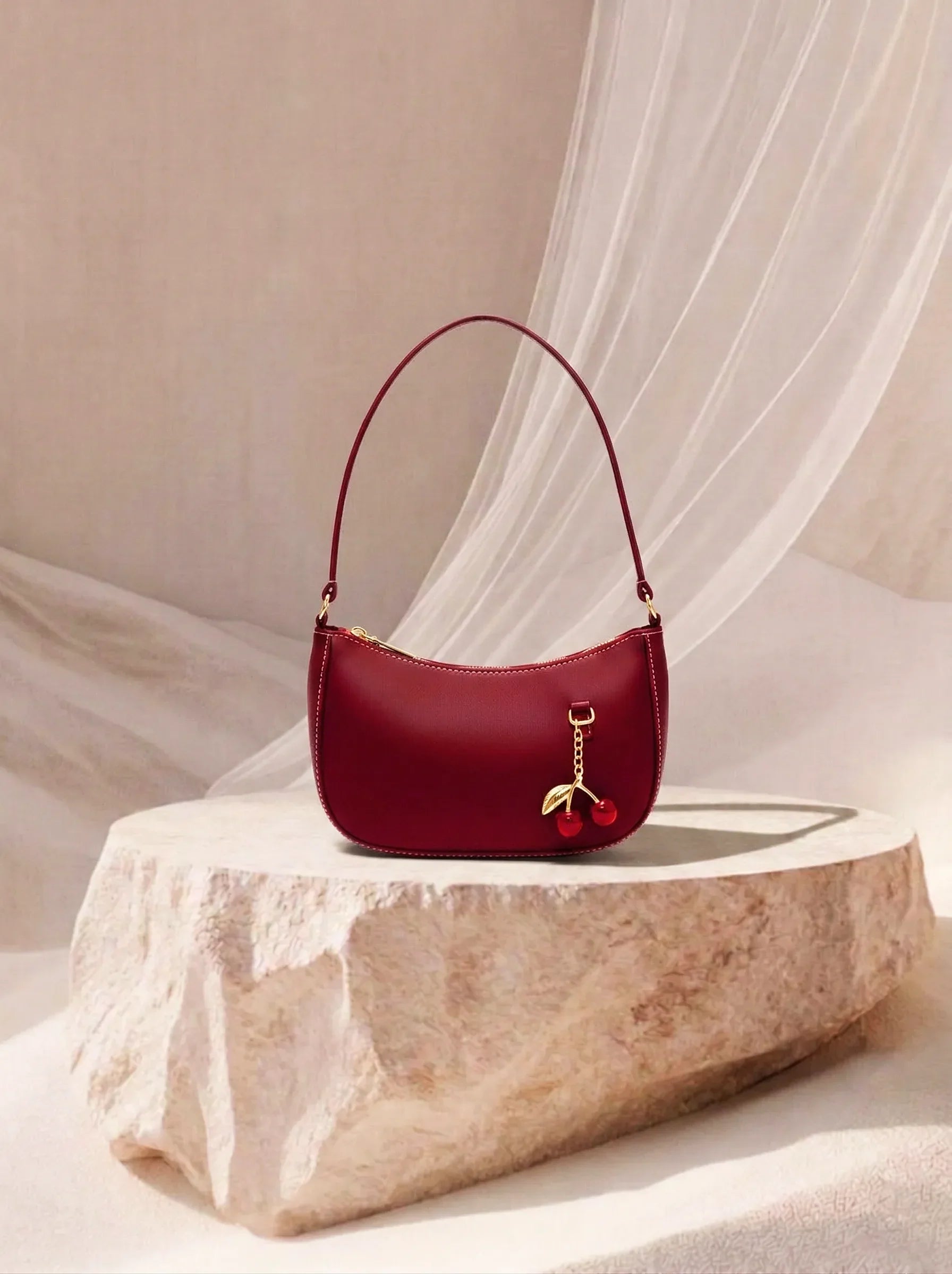 Mika Maroon Crossbody bag - Bag X