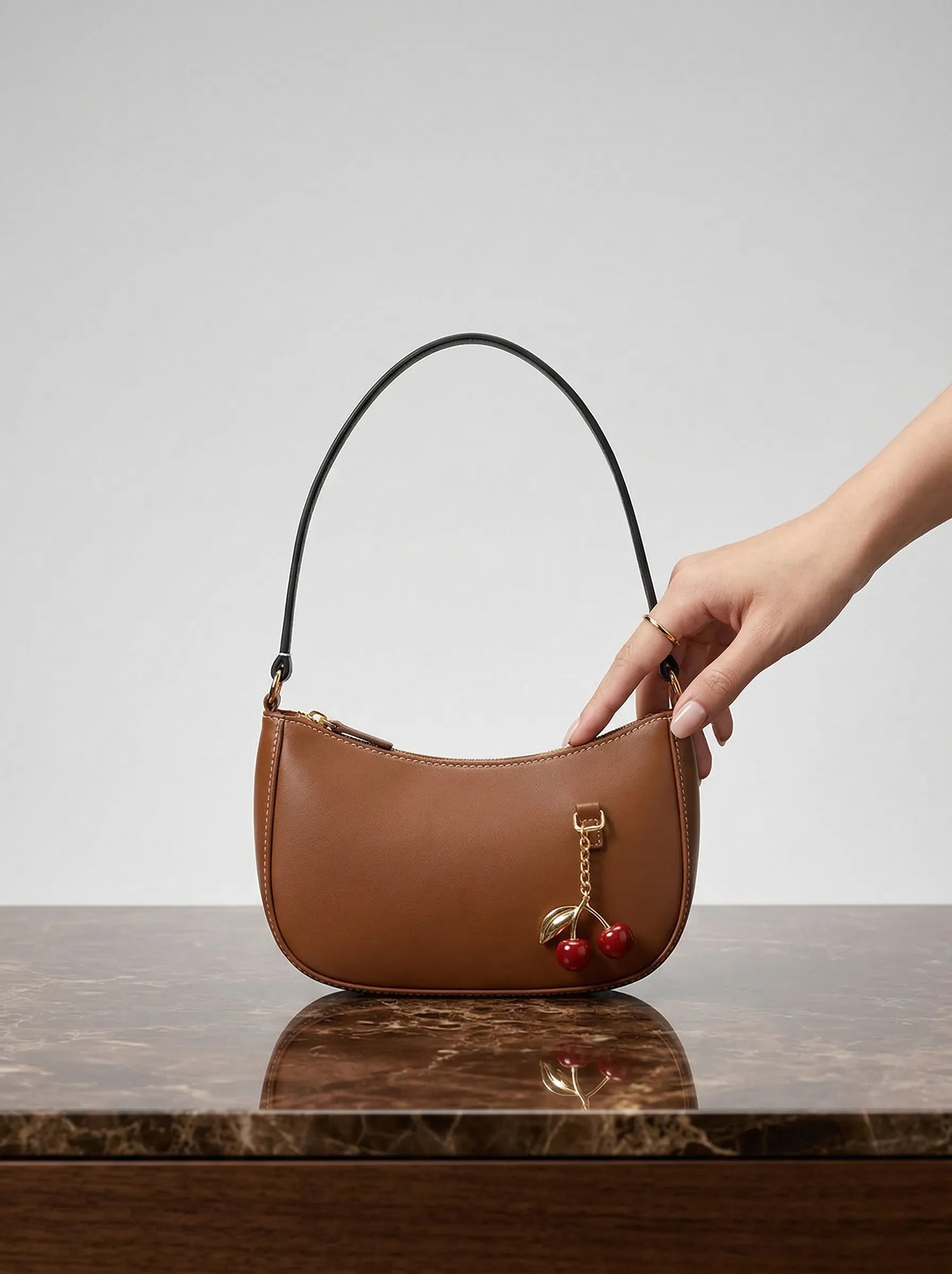 Mika Brown Crossbody bag - Bag X
