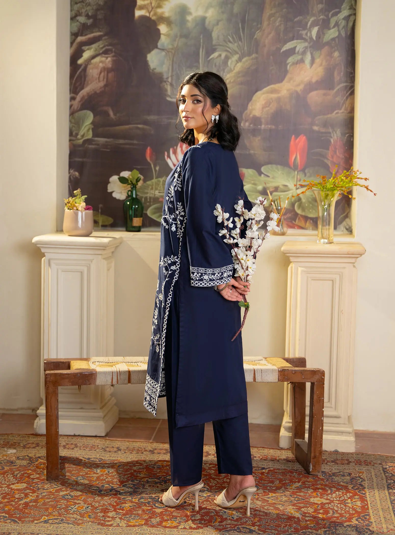 NAVY CUT 3PCS - Tawakal Closet