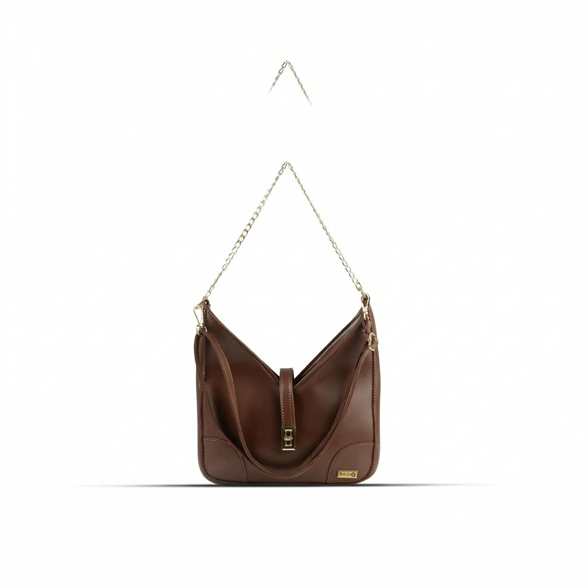 Sonnet Choco Brown Handbag - Bag X