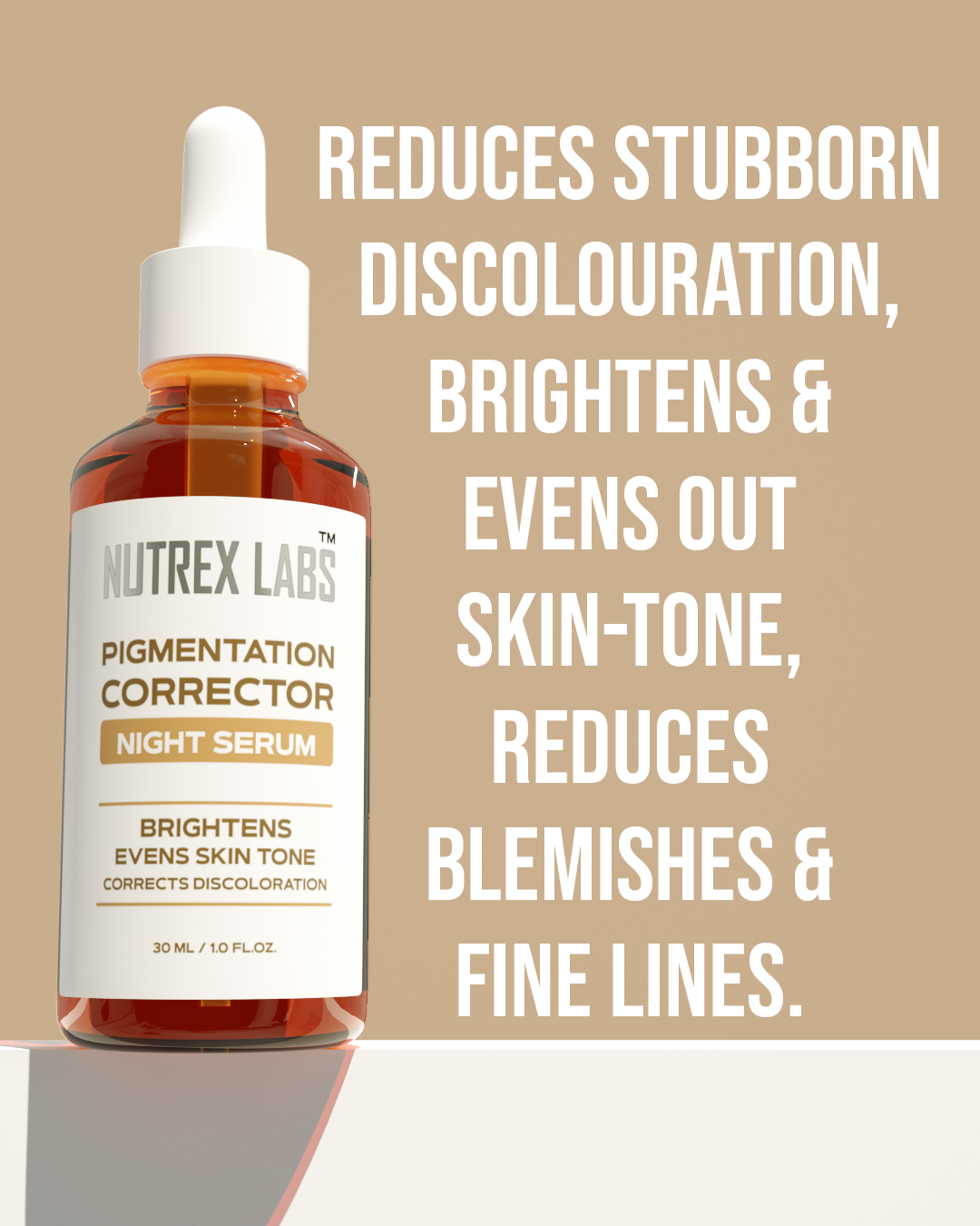 Pigmentation Corrector Night Serum - Nutrex Labs