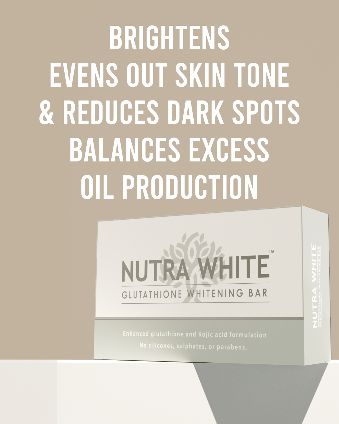 Nutra White Glutathione Whitening Bar 100g - Nutrex Labs