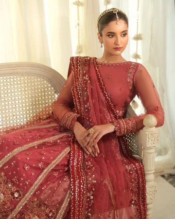 Mohabbat – 3 Piece Unstitched Pink Embroidered Suit Womens by Sinoor
