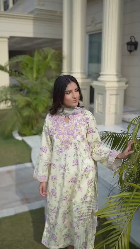 Selin 3 Pcs Lawn - Zyna
