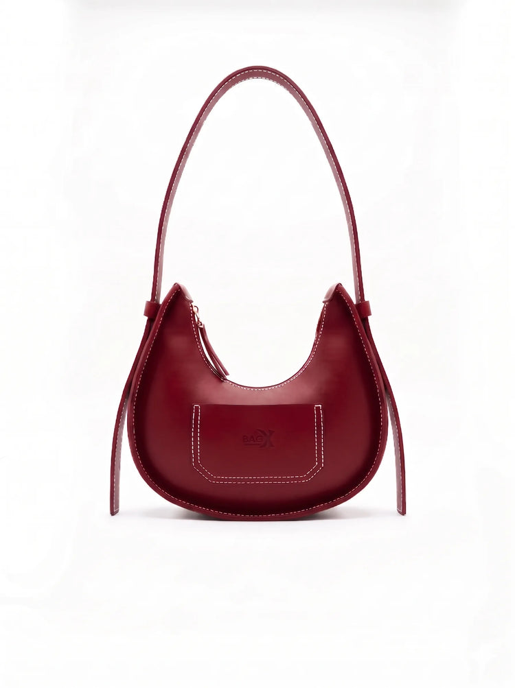 Eli Maroon Shoulder bag - Bag X