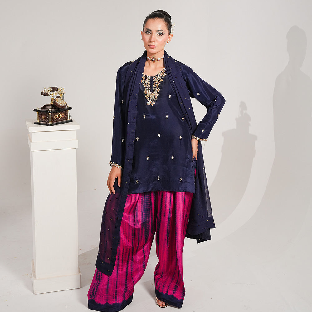 Aria 3 Piece Stitched - Javeria Zoa