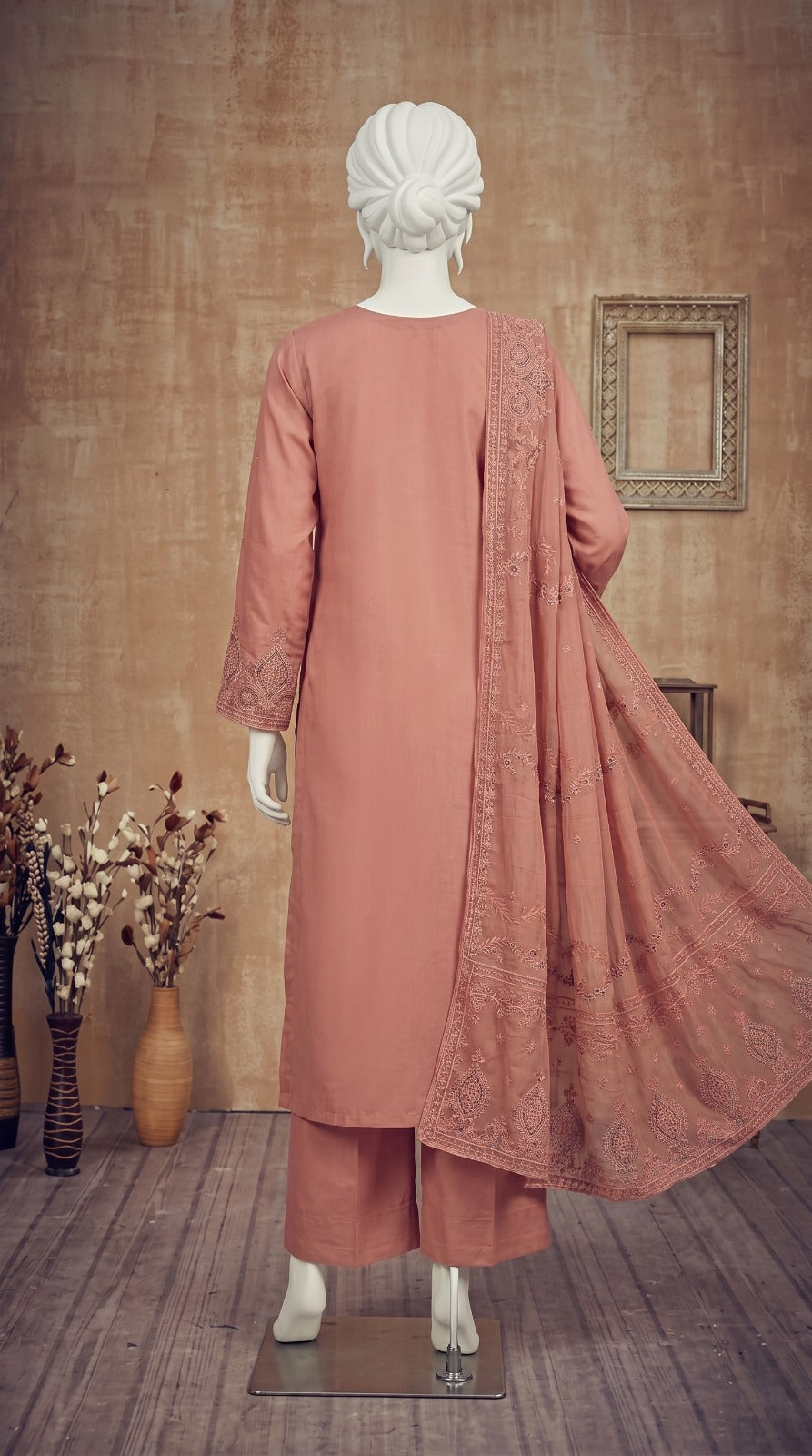 Premium Lawn Cotton 3 Pc Unstitched -  Saleem & Sons