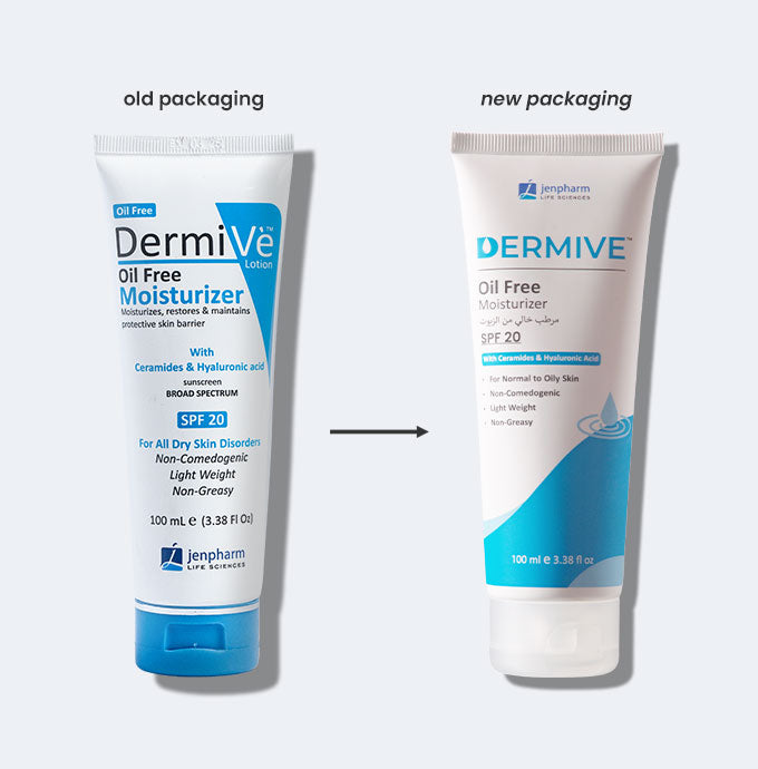 Dermive Oil Free Moisturizer 100ml - Jenpharm