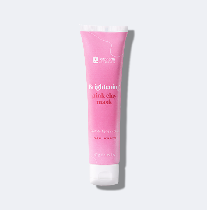 Brightening Pink Clay Mask 40g - Jenpharm