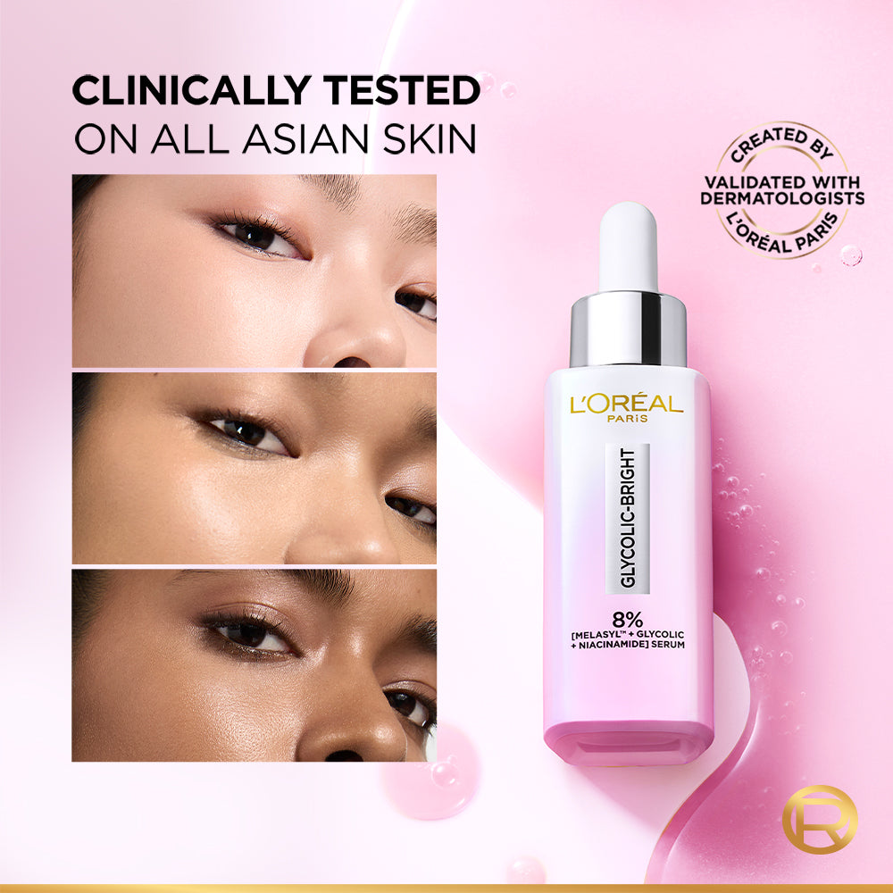 L’Oréal Paris - Glycolic Bright Melasyl Anti Dark Spot Serum 30ml
