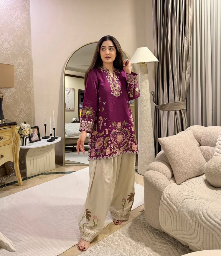 Zarmina 3PC Suit - Tawakal Closet