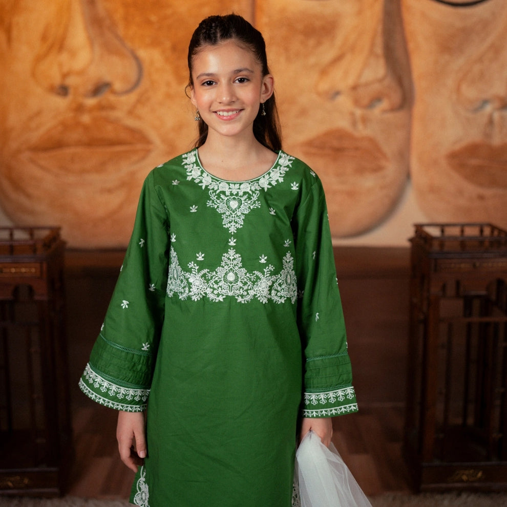 Embroidered Cotton Suit –Zaitoon