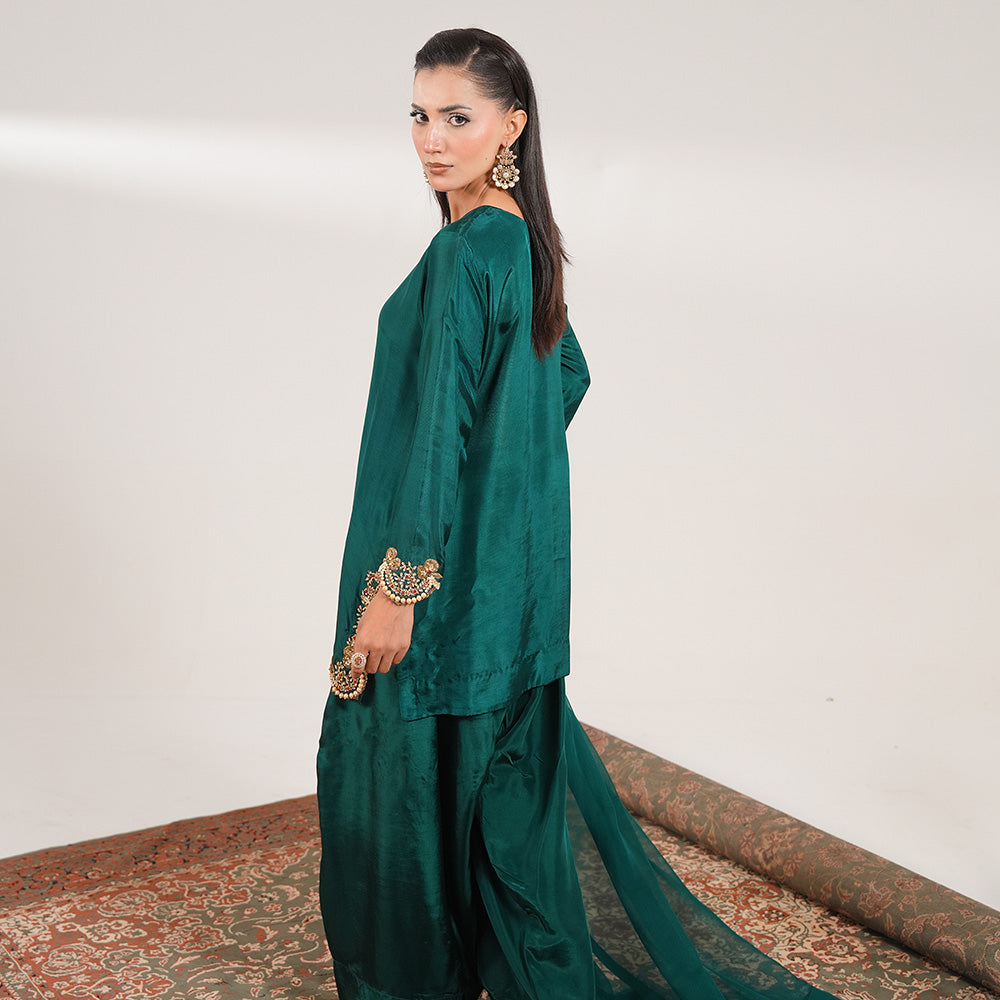 Jade 3 Piece Stitched - Javeria Zoa