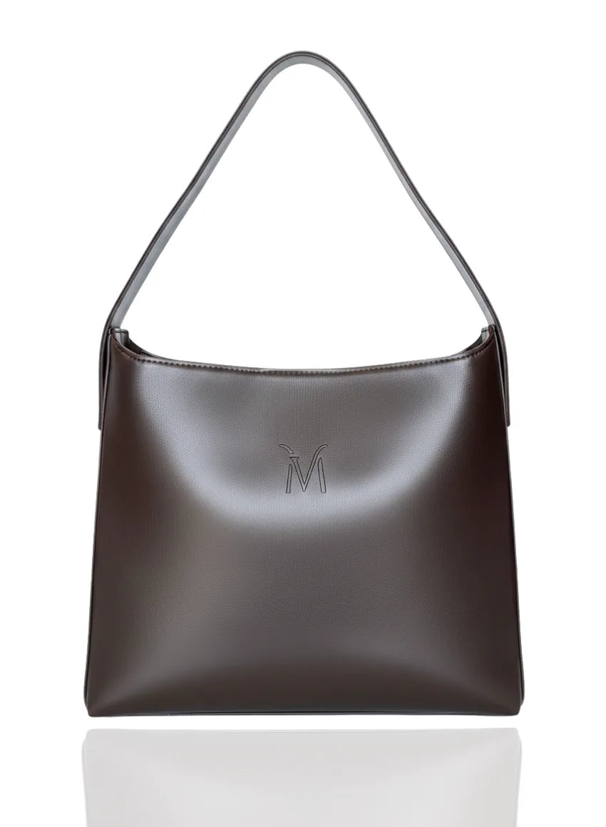 Elara Brown Tote Bag - Marquise Vault