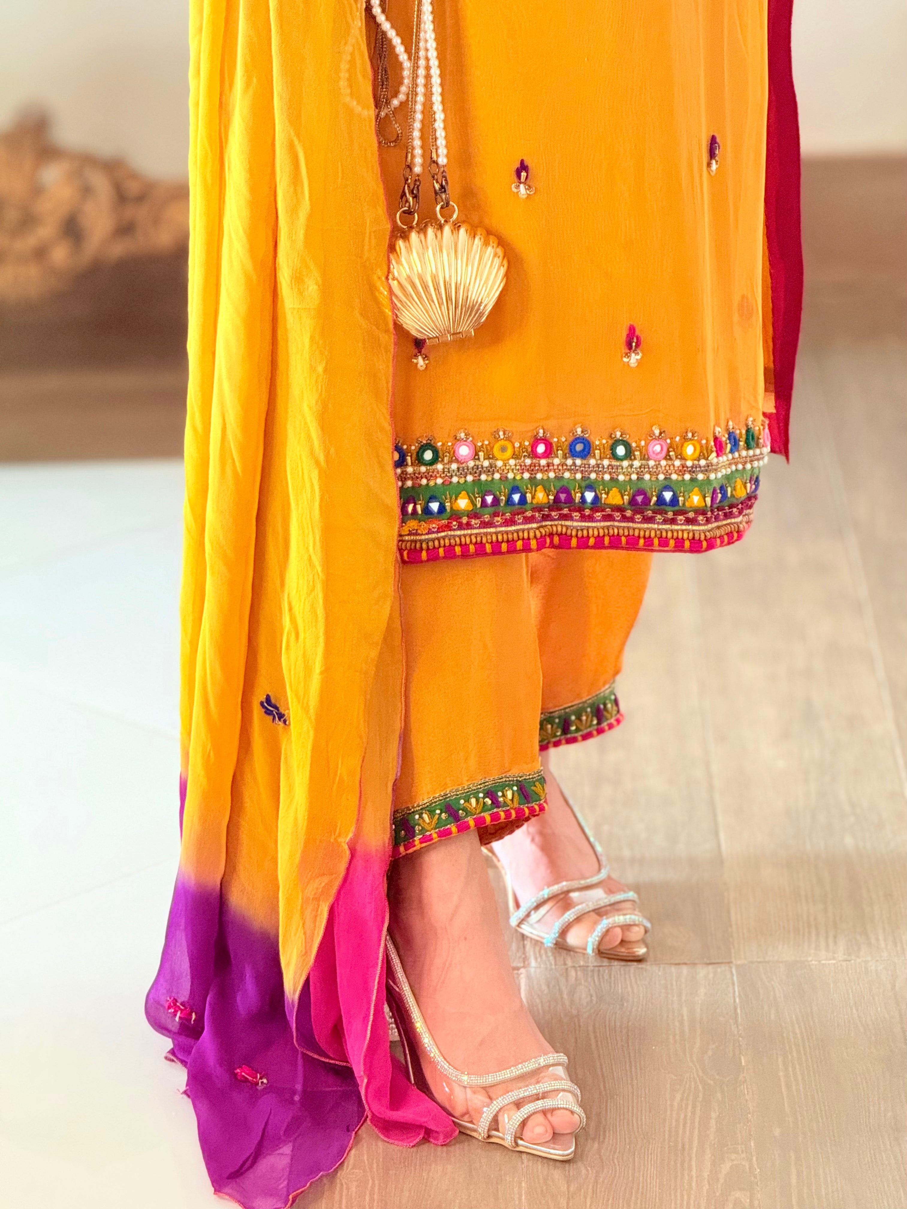 Amna Royale - Chiffon - 3 Pcs - Fashion Corner