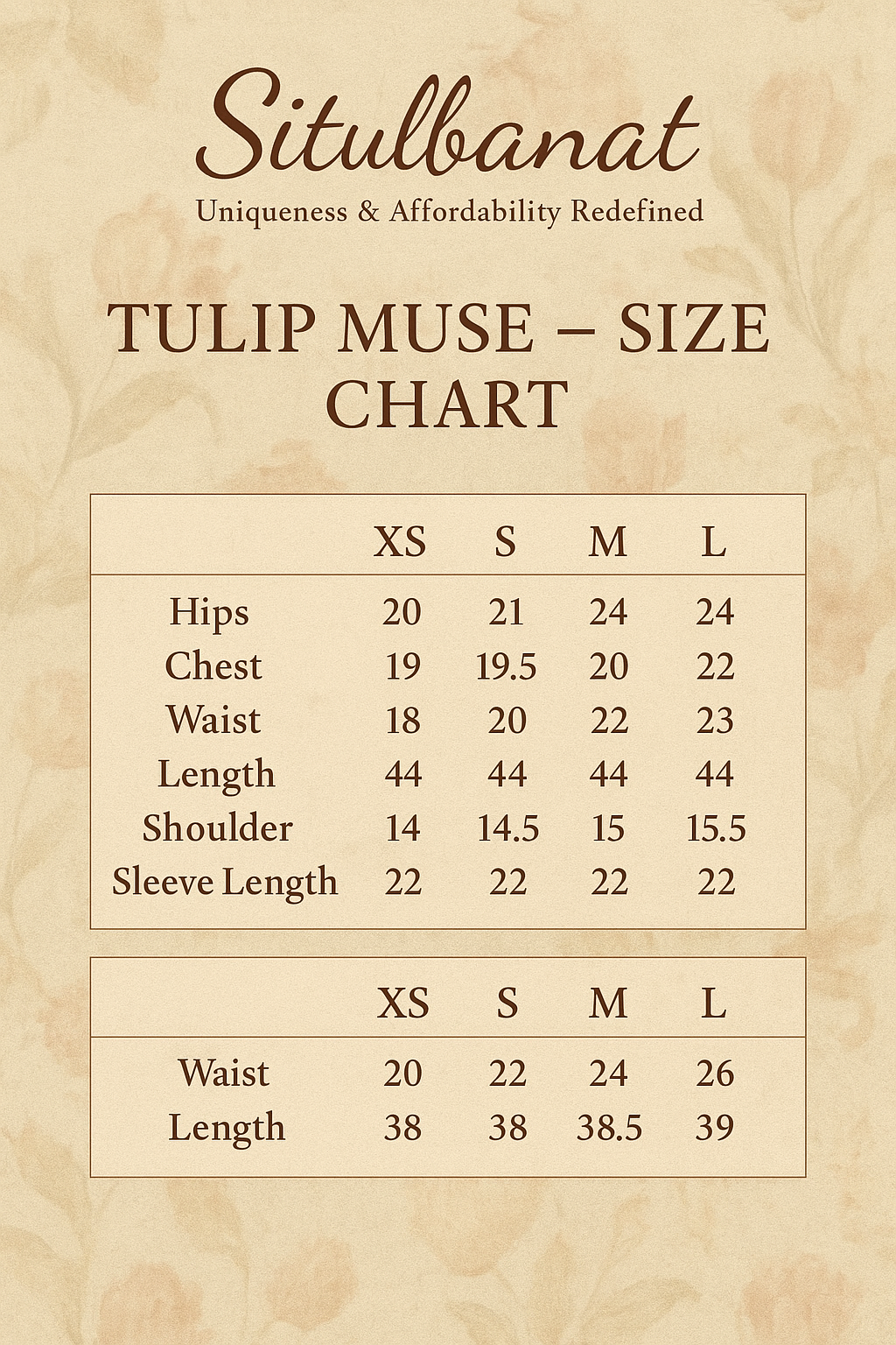TULIP MUSE - Sit-ul-Banat