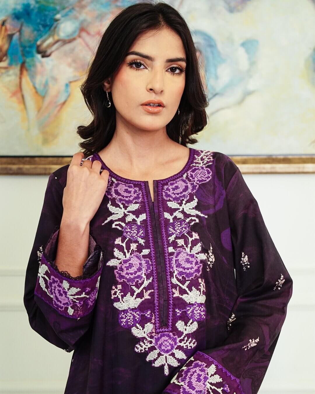 Nira 3 Pcs Lawn - Zyna