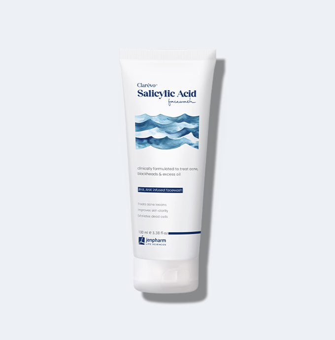 Clarevo Salicylic Acid Facewash 100ml - Jenpharm