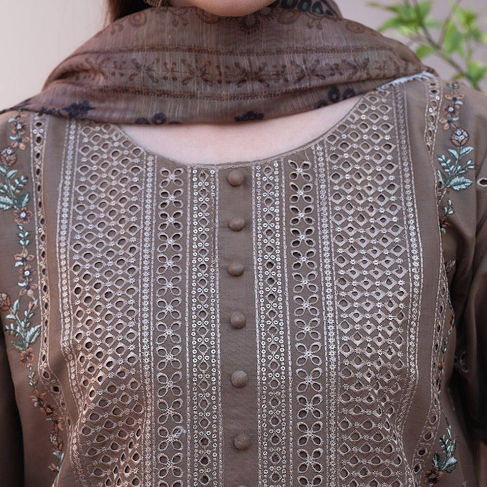 Embroidered Cotton Suit – Falak
