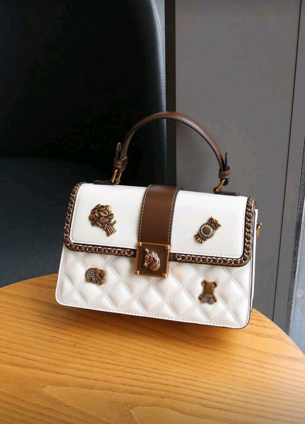 High-Quality Luxury Niche Design High-End Leather Chic Petite Square Bag -  Shahzahra