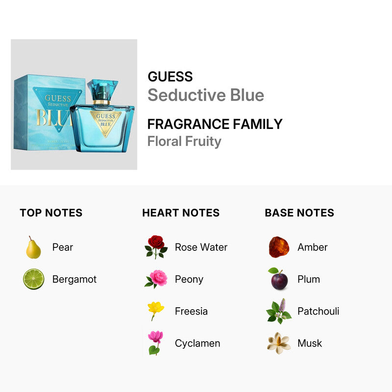 GUESS SEDUCTIVE BLUE WOMEN EDT 75ML