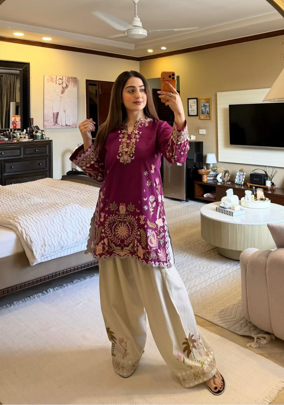 Zarmina 3PC Suit - Urban Haya