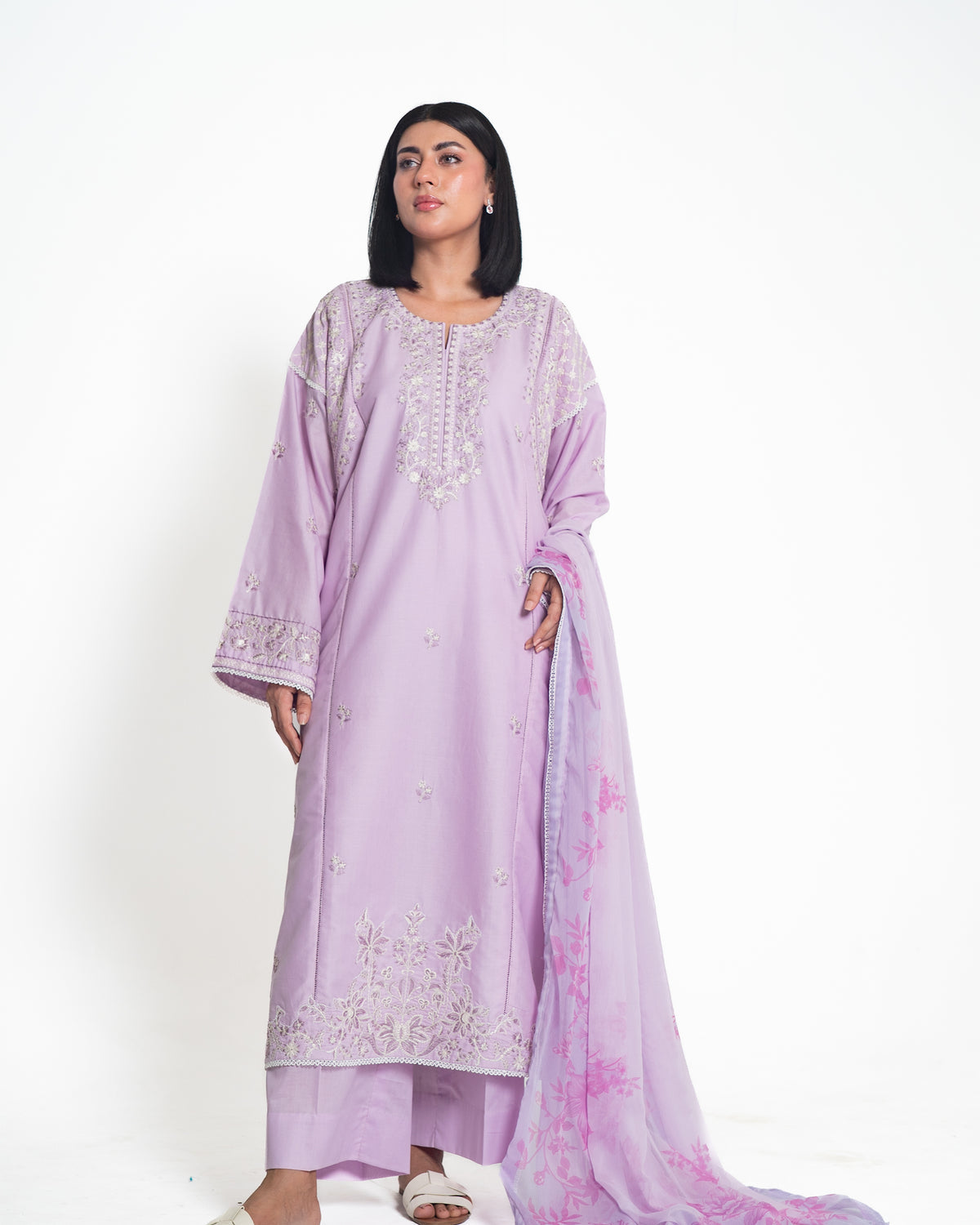 Ziva 3 Pcs Lawn - Zyna