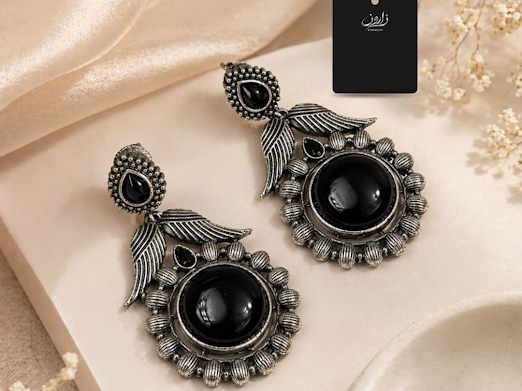 Velora Statement Earrings - Zaroon