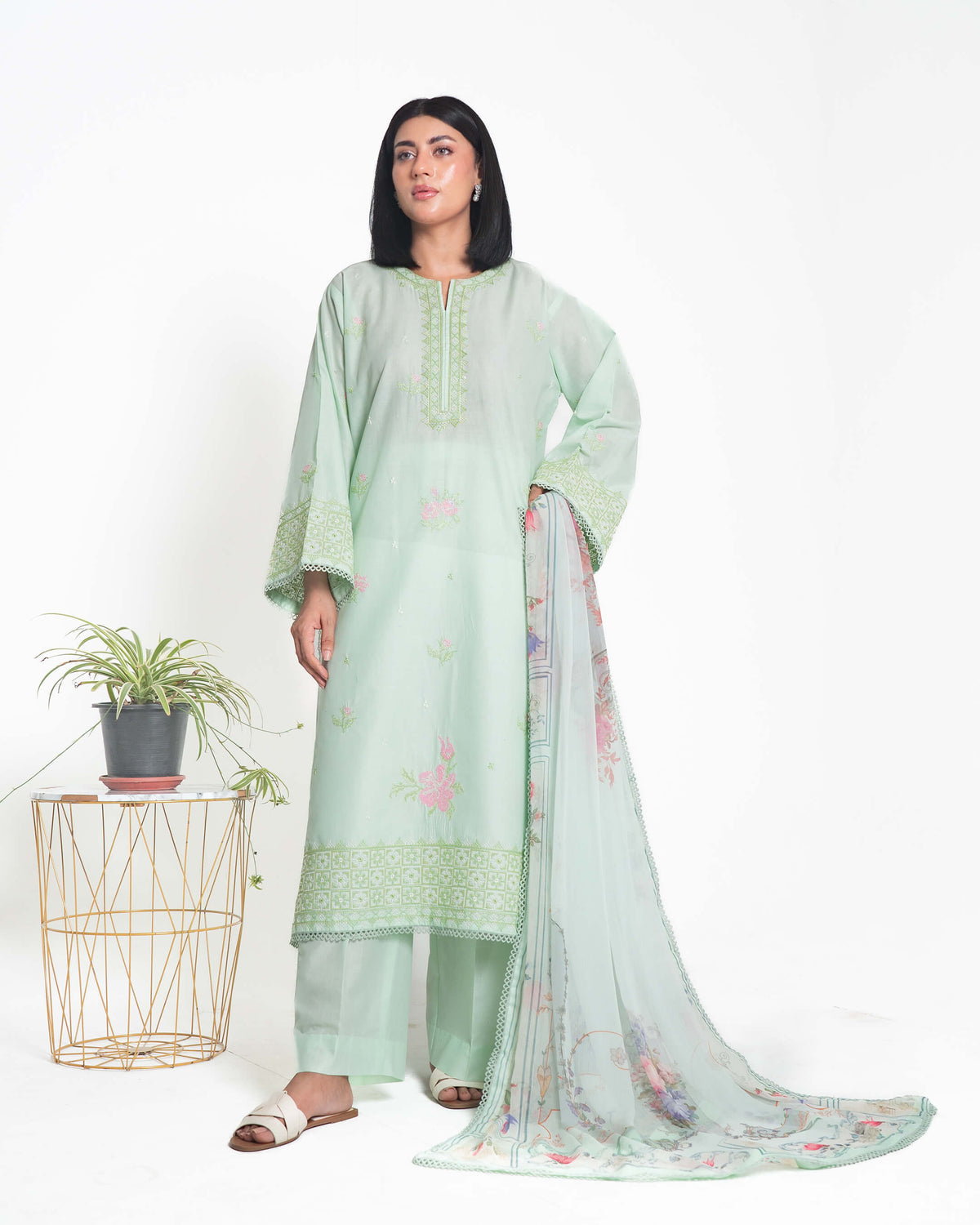 Virel 3 Pcs Lawn - Zyna