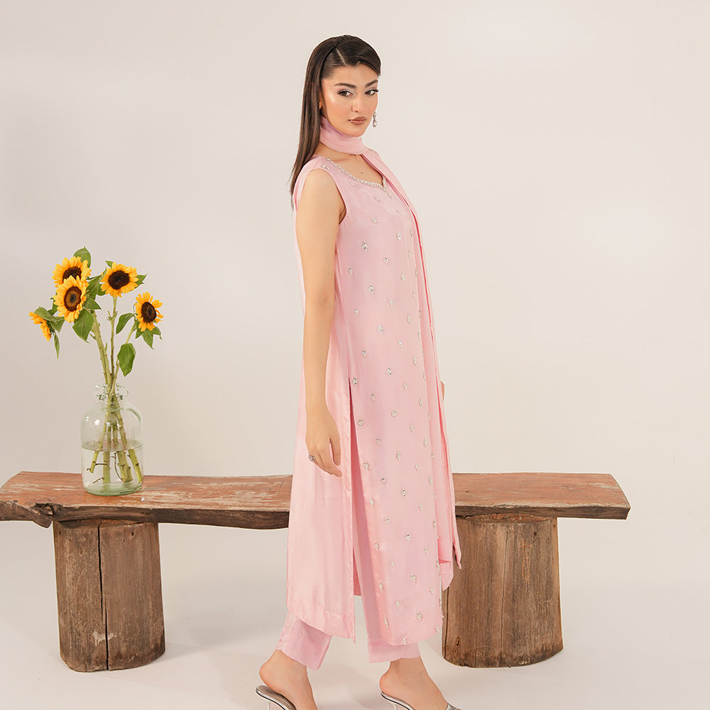 Sorbét 3 Piece Stitched - Javeria Zoa