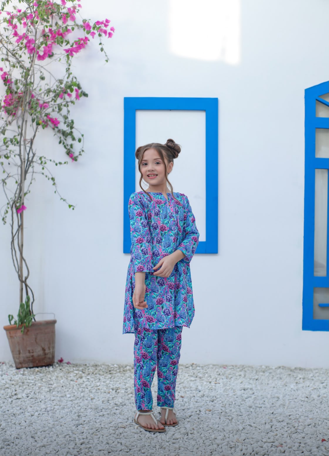 Printed Lawn 2 Piece Suit - Sania Khan
