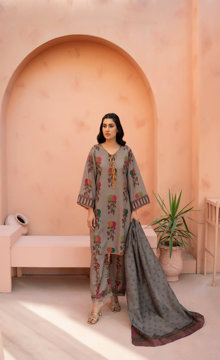 Gulrukh - Stitched 3 Pcs - Kala Jora