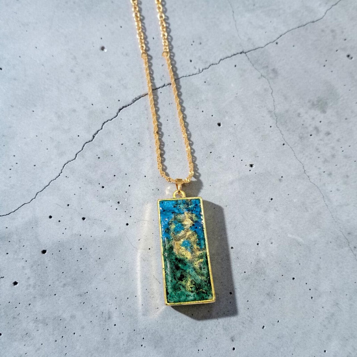 Sea Of Gold Jewellery Set - Clayboutiquee
