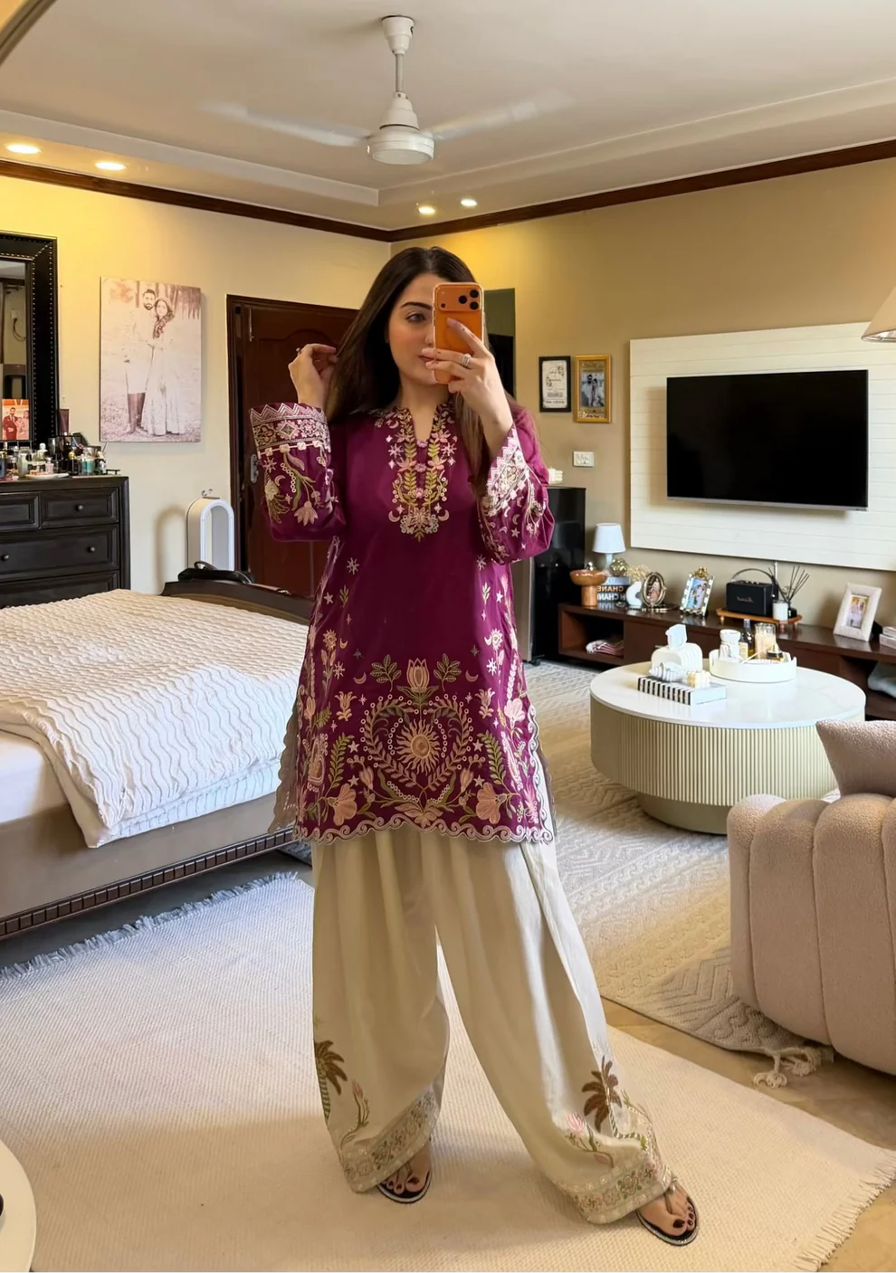Zarmina 3PC Suit - Urban Haya