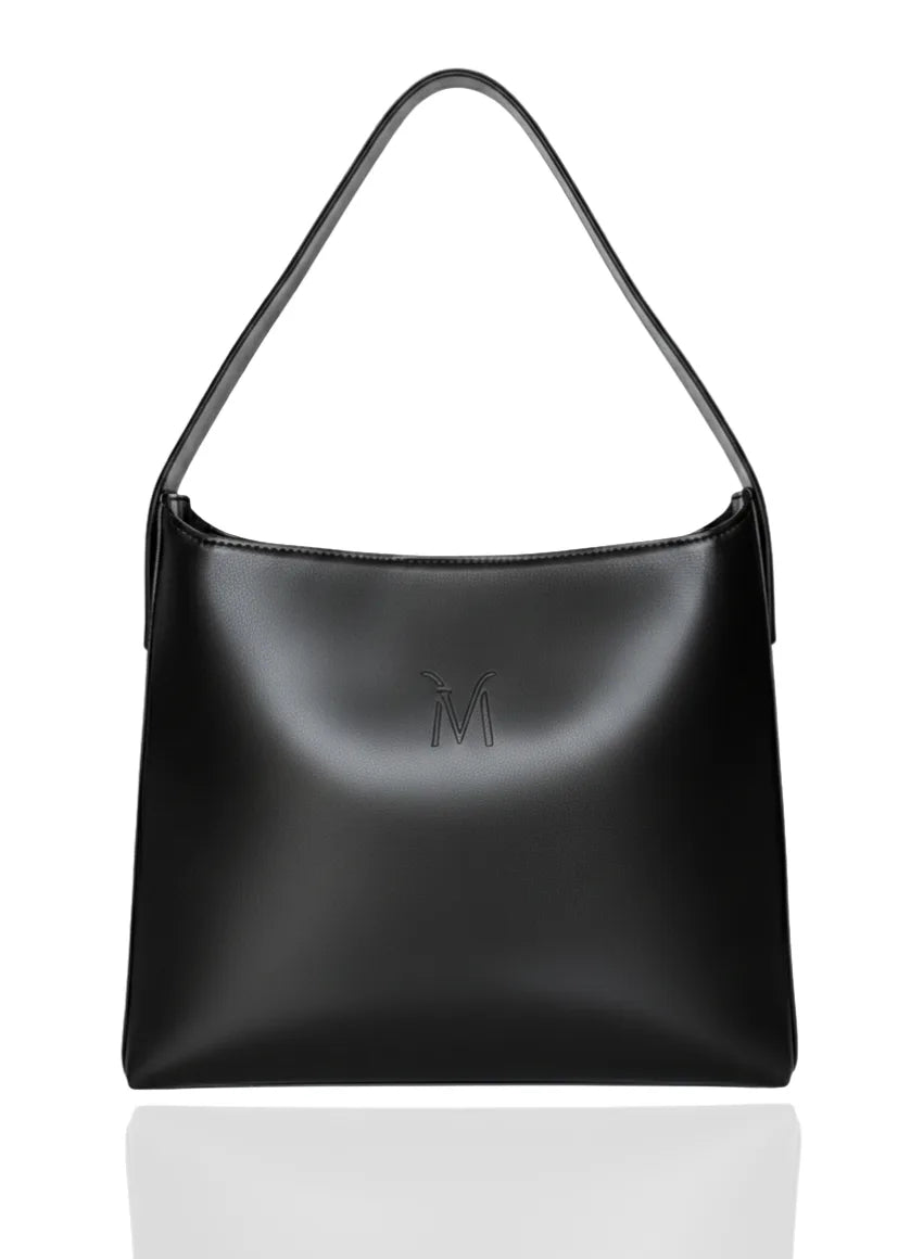 Elara Black Tote Bag - Marquise Vault