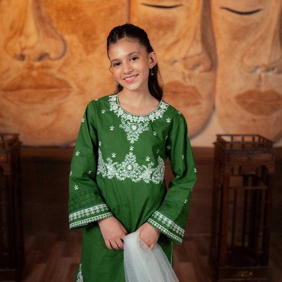 Embroidered Cotton Suit –Zaitoon