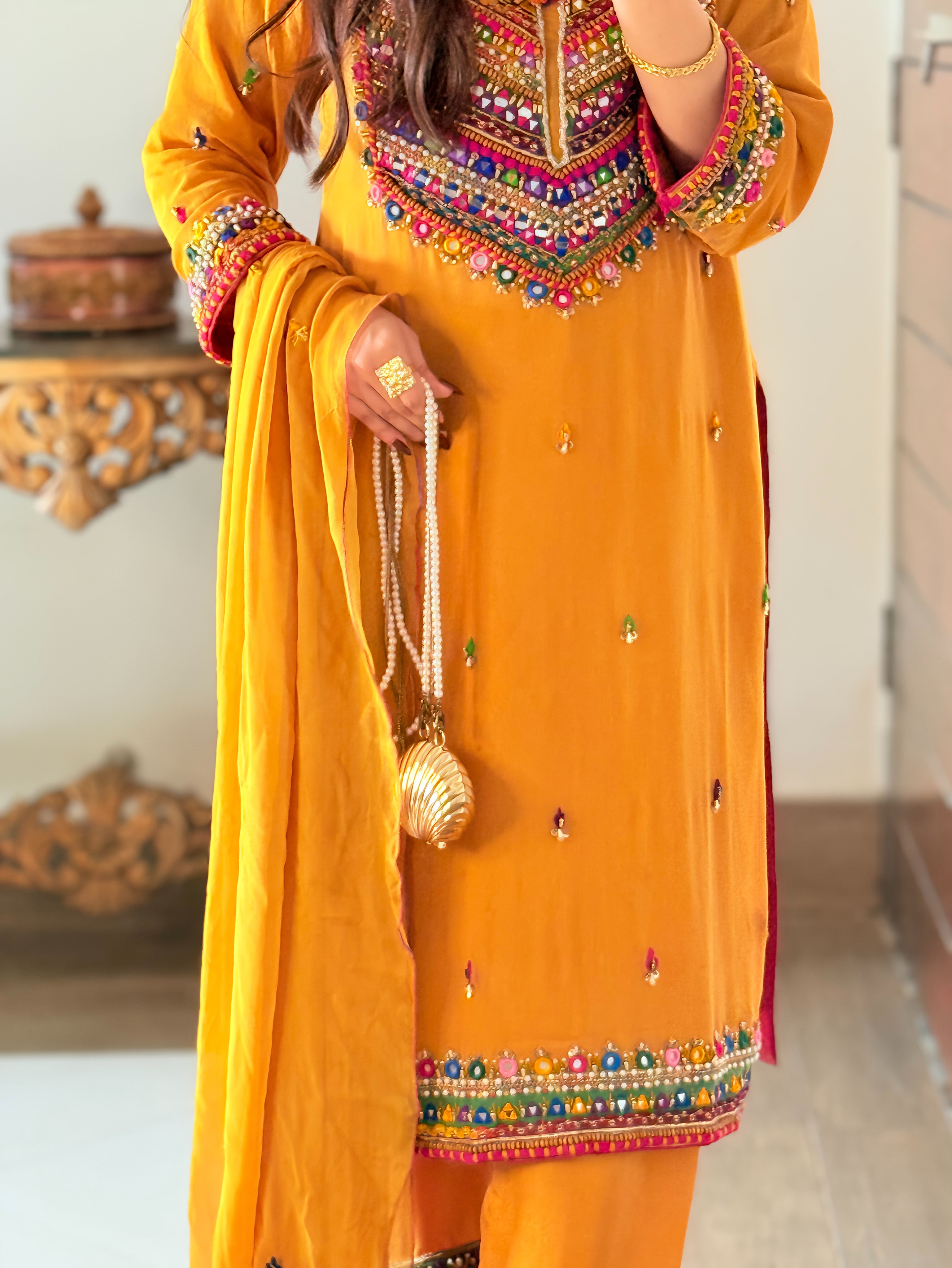 Amna Royale - Chiffon - 3 Pcs - Fashion Corner