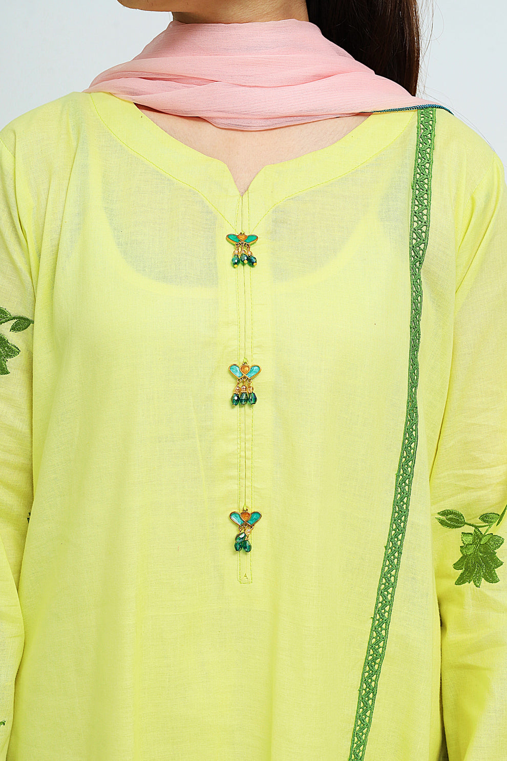 Tropical Bloom - Cotton - 3 Pcs - Jaanib