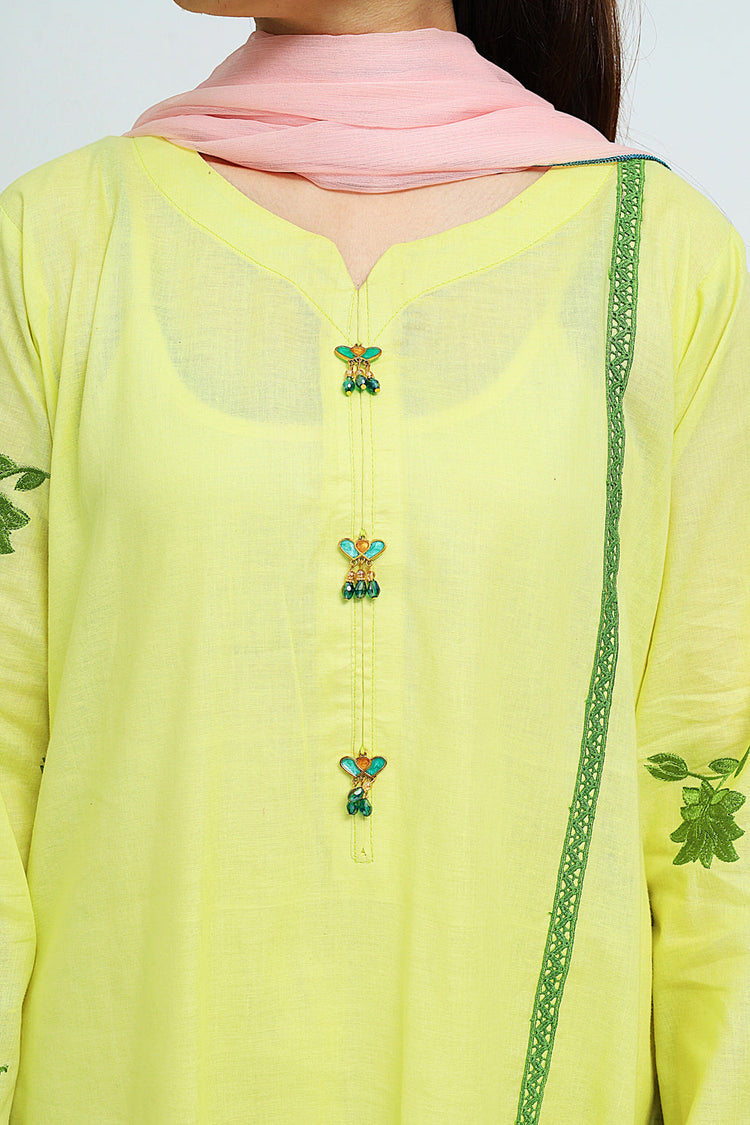 Tropical Bloom - Cotton - 3 Pcs - Jaanib