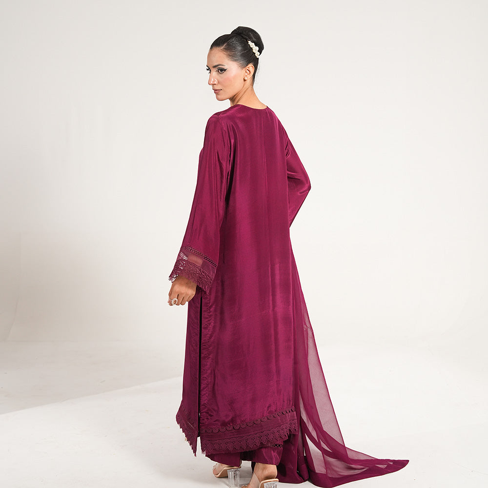 Amethyst 3 Piece Stitched - Javeria Zoa