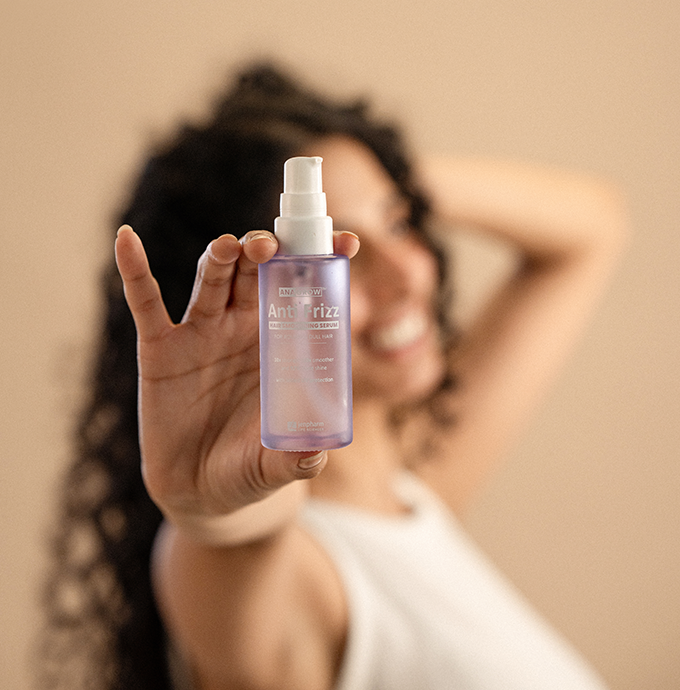 Anagrow Anti Frizz Hair Serum 50ml - Jenpharm