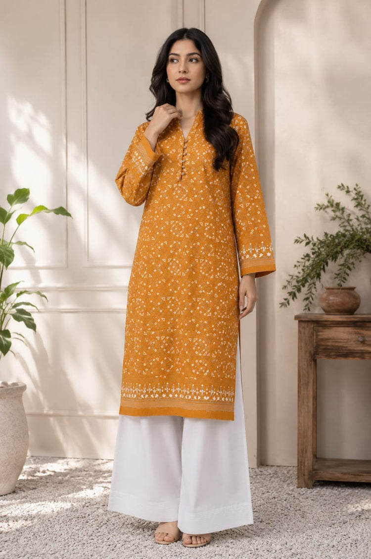 Chundri Print 2Pcs Stiched Pure Lawn - Khushnuma
