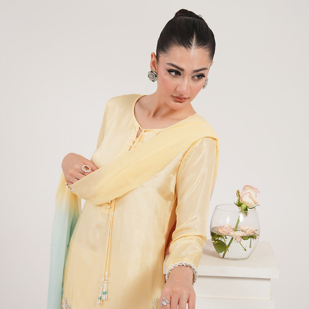 Amber 3 Piece Stitched - Javeria Zoa
