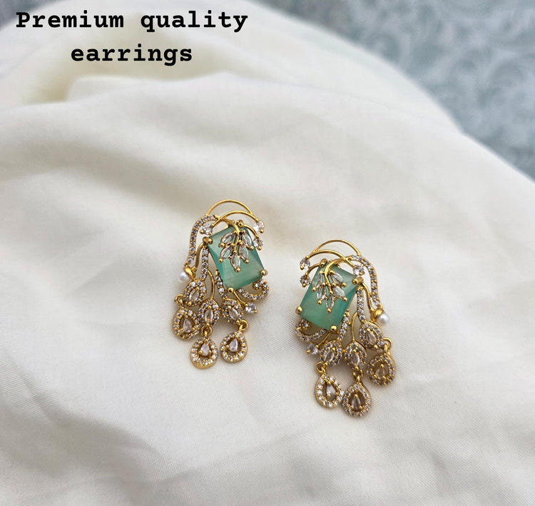 Designer Stud Earrings - Aloro Jewels